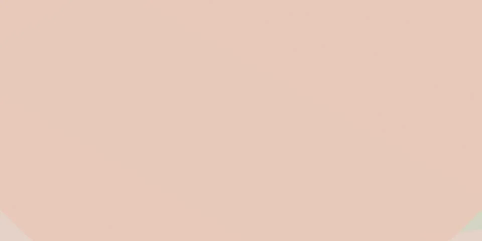 A serene abstract composition features a large blush-toned curved form over.. Ilustração Stock