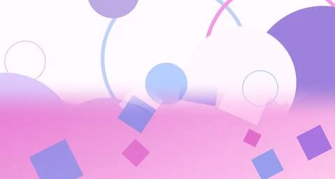 Serene abstract pattern with soft purple tones Stockillustratie