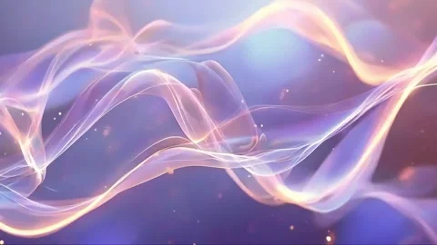 Serene Abstract Shapes: Floating and Glowing in Subtle Motion Stock Footage 286977517