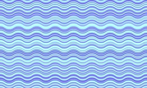 Serene abstract wavy pattern in calming pastel blue hues.  Perfect for websit Stock Illustration