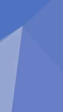 A serene arrangement of angular blue shapes creates a clean, modern visual .. Stock Illustration