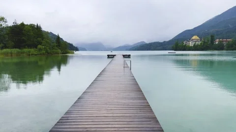 Serene Austrian lake Stock Footage 251162251