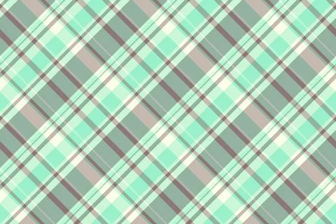 Serene background pattern fabric, shape vector plaid seamless. Graceful tar.. Illustrazione stock
