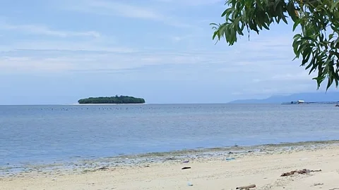 Serene beach Stock-Footage 224236149