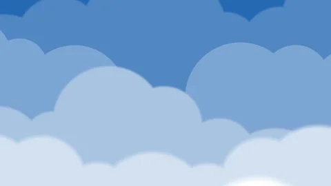 Serene Blue Sky Clouds Background for Heartfelt Parents Day Celebrations an.. Stock Footage 340072271