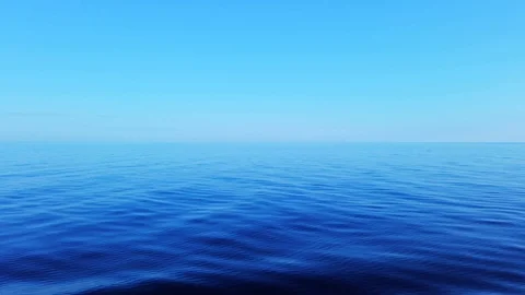 Serene blue water Stock Footage