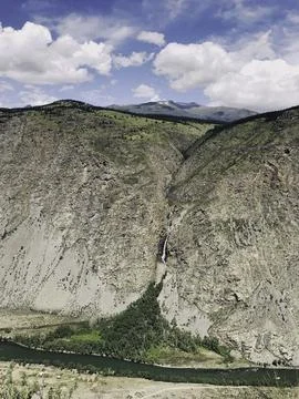 Serene Cascade Stock Photos