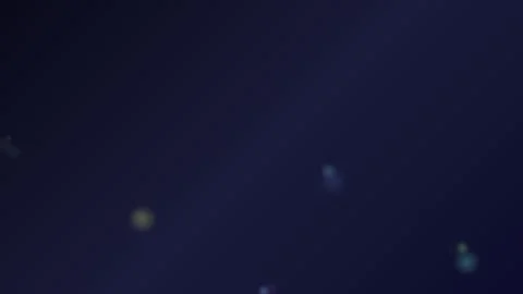 A serene dark blue background featuring soft and blurry floating light spots Stock Footage 335146066
