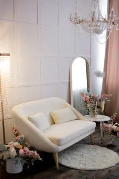 Serene Elegance in Spring Stock Photos
