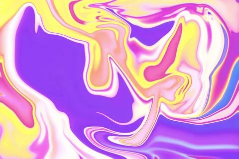 A serene exploration of vivid patterns in vibrant contrast sunny gold liqui.. Stock Photos