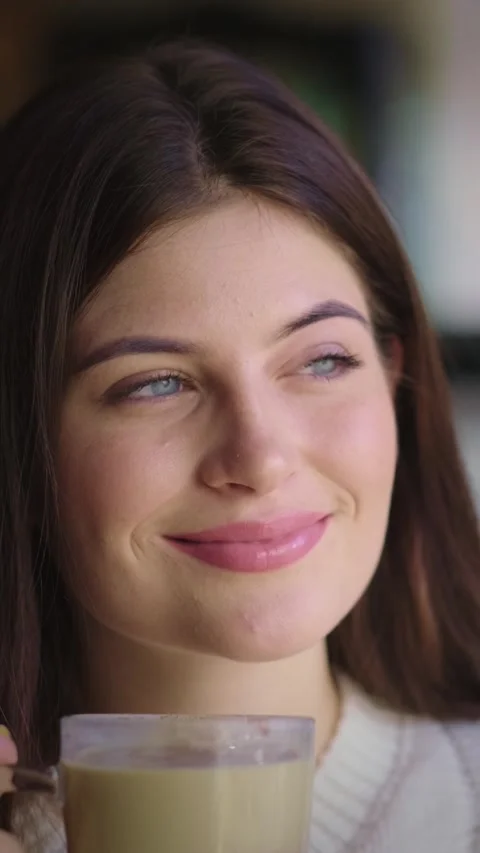 Serene Expressions Capturing the Essence of Tranquility in Perfect Stillness and Stock Footage 306587321