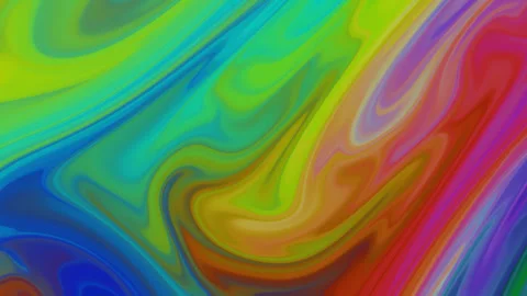 Serene Flowing Liquid Animation Stock Footage 294137869