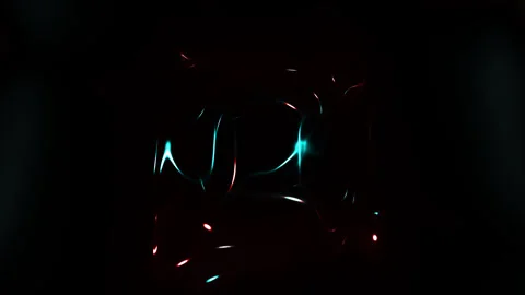 Serene Gradient Cube Stock Footage 291069266