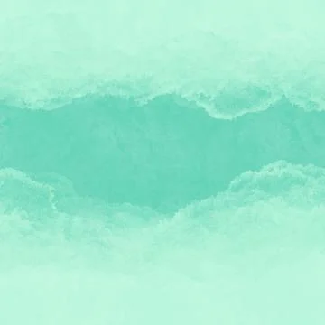 Serene Green Background Illustrazione stock