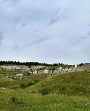 Serene Hillside View Stock Photos