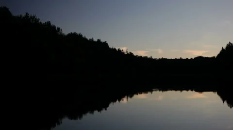 Serene lake Video stock 1050082
