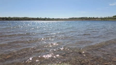 Serene Lake in Spring - Beebys Lake, Peterborough Stock Footage 332301874