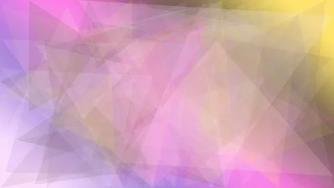 A serene low-poly abstract background with flowing facets in pastel pink an.. Stock Illustration
