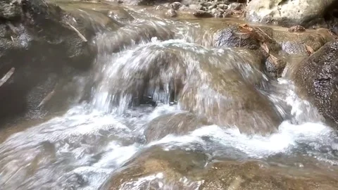 The Serene Mountain Stream 库存影片 333157654