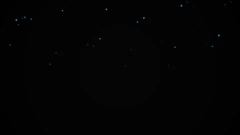 A serene night sky filled with scattered twinkling stars against black Stock Footage 339617495