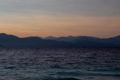 Serene Ocean View at Dusk Фото