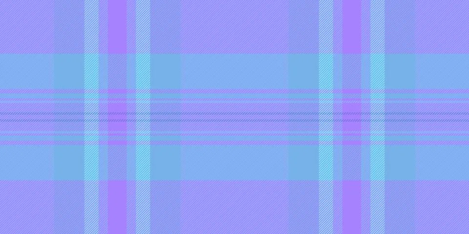 Serene pastel plaid pattern in soft lavender and sky blue hues.  Ideal for ba Stock Illustration