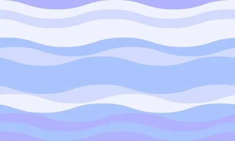 Serene pastel wave pattern, ideal for backgrounds, website designs, or textil Illustrazione stock