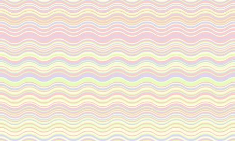 Serene pastel wave pattern, perfect for backgrounds, website design, or texti Illustrazione stock