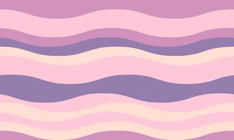 Serene pastel wave pattern.  Perfect for backgrounds, website design, textile Illustrazione stock