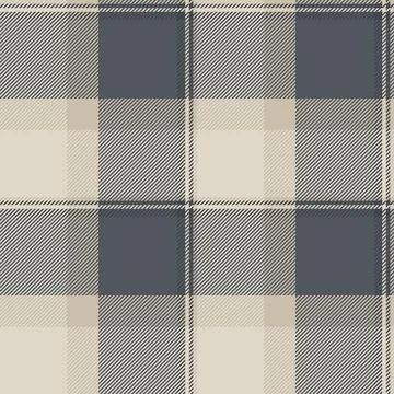 Serene pattern textile texture, yard fabric plaid check. Mixed seamless bac.. Illustrazione stock