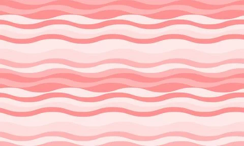 Serene pink wave pattern, perfect for backgrounds, website design, or textile イラスト素材