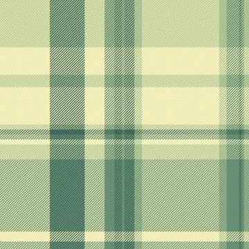 A serene plaid fabric texture featuring soft sage and cream tones. This elega Stock Illustration