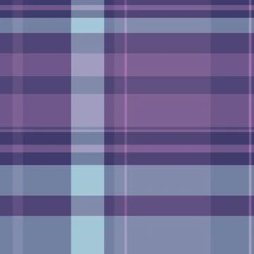 A serene plaid pattern in hues of purple and blue creates a calming, abstract Stock Illustration
