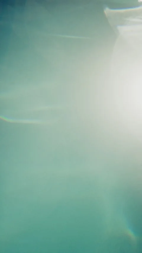 Serene Pool Water With Glowing Light Patterns Stock Footage 283628821