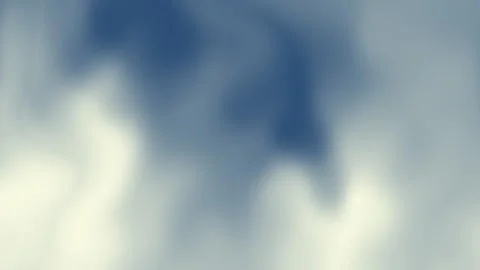 Serene sky with fluffy white clouds and blue patches Stock Footage 333245991