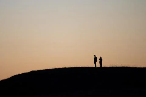 Serene Sunrays Over the Mountain Stock Photos