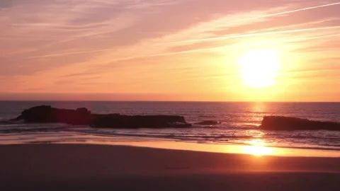 Serene Sunset Captivating Evening Video Stock Footage 280364216