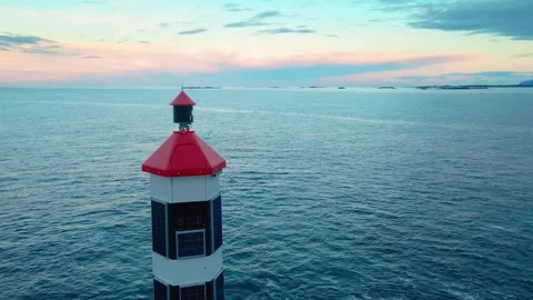 Serene Sunset over the Atlantic Ocean Road, Coastal Drive Footage Stock Footage 315743710