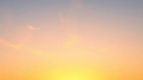 Serene sunset sky with soft clouds Stock Illustration