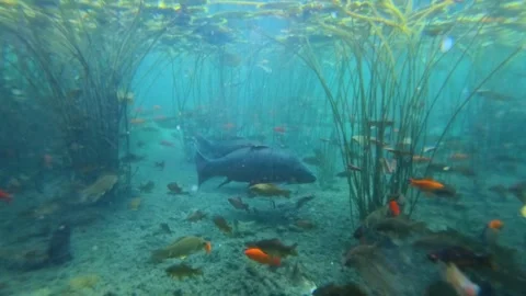 Serene underwater scene 스톡 동영상 311436206
