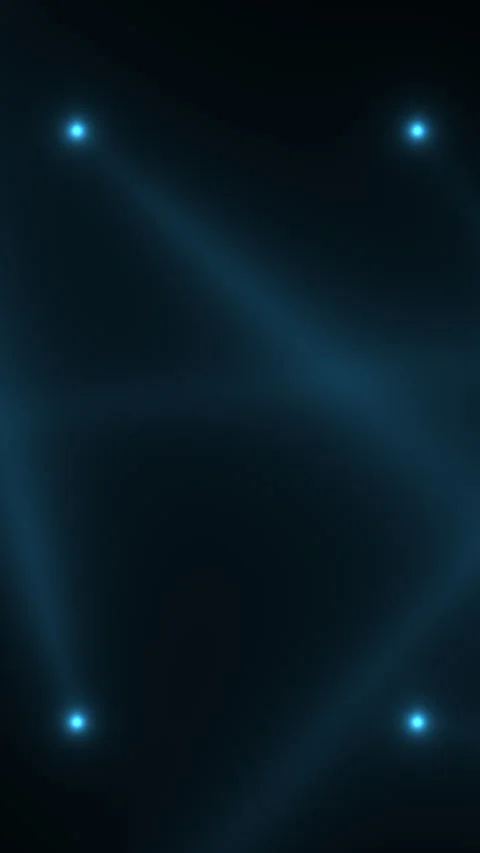 Serene Underwater Scene With Glowing Triangular Markers, Tranquil Stock Footage 324853955