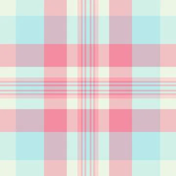 Serene vector seamless background, business check fabric textile. Strong pl.. Illustrazione stock