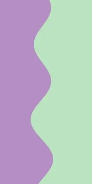 A serene vertical composition blends flowing purple and mint shapes in a so.. Stock Illustration