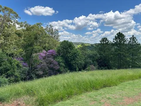 Serene view of the countryside Stock Photos