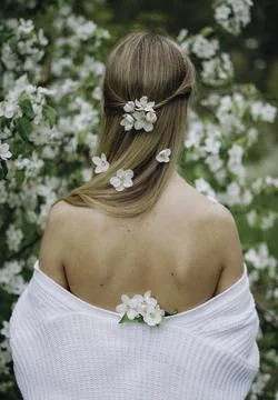 Serenity in Bloom Foto stock