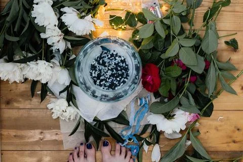 Serenity in Bloom Stock-Fotos