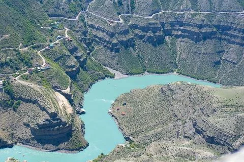 Serenity of the Canyon Stock Photos