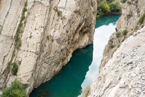 Serenity of the Canyon Stock Photos