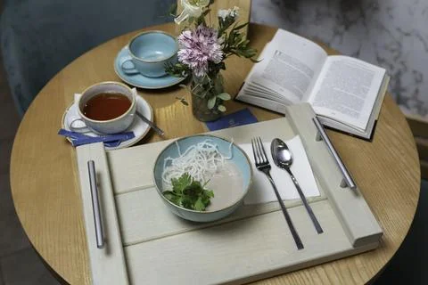 Serenity in a Cup Stock-Fotos