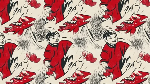 Serenity Fish Path – Horizontal Motion Stock Footage 306520560